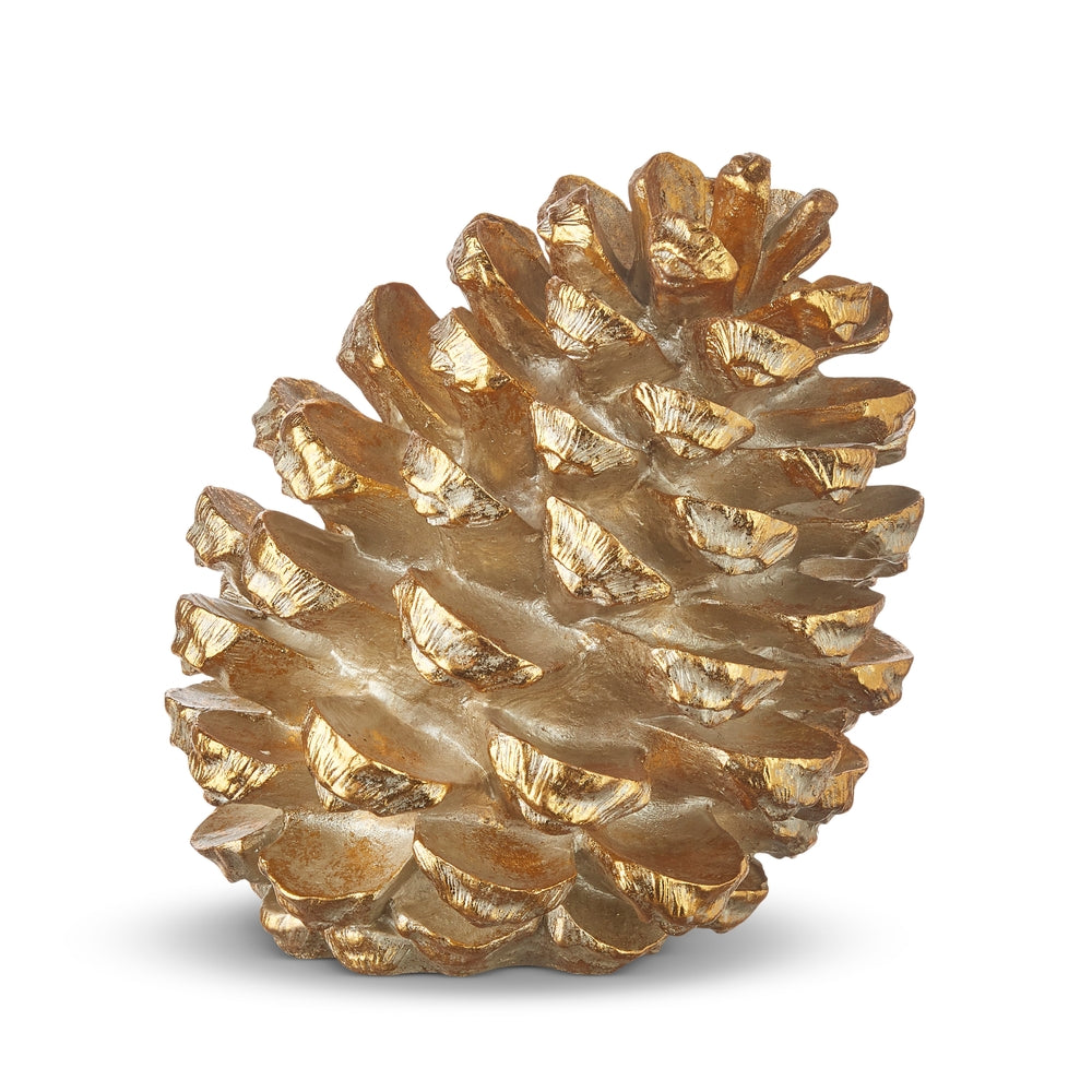 *SB* 11" Gold Pinecone