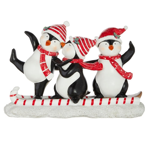 *SB* 12" Sledding Penguins
